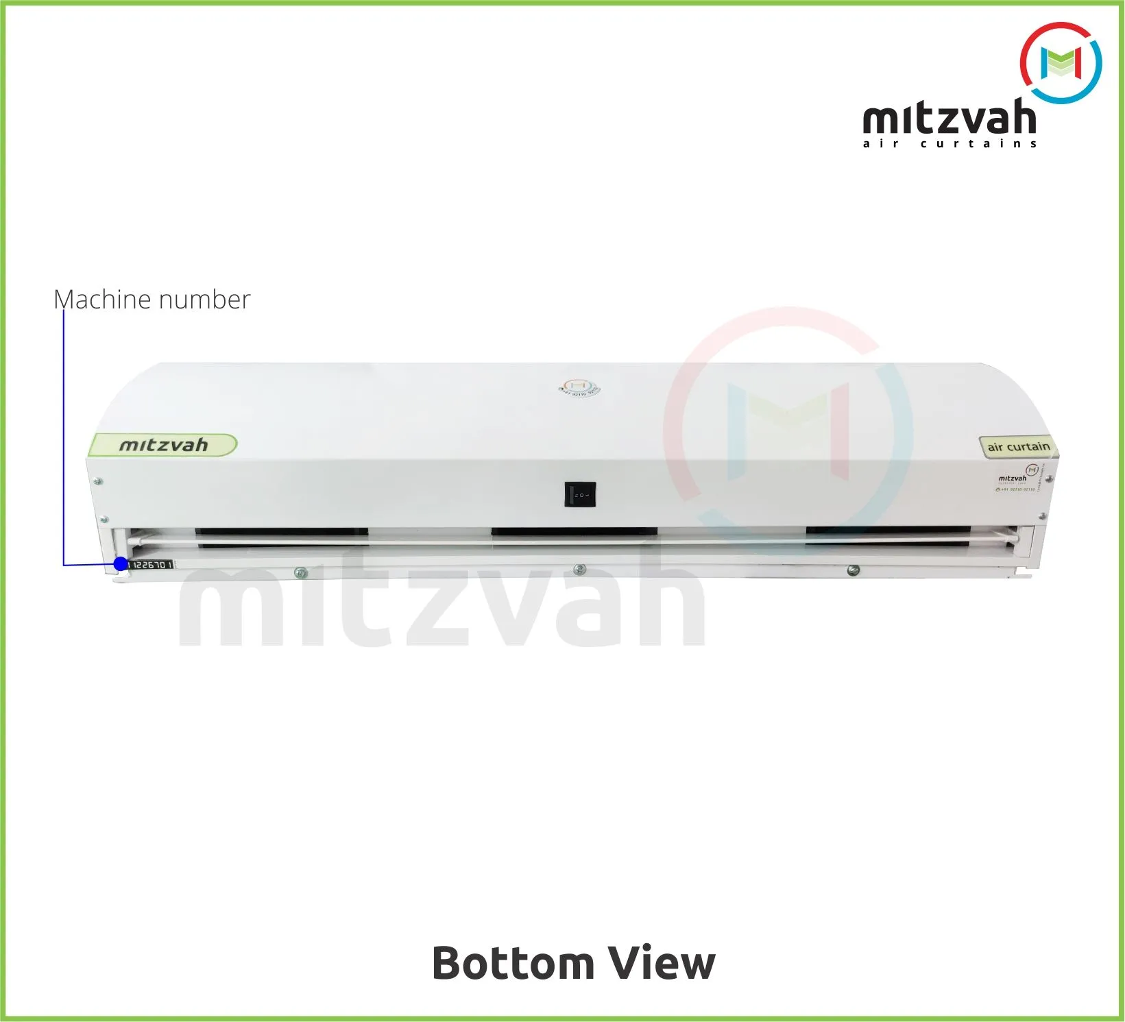 Mitzvah Air Curtains RSP Series