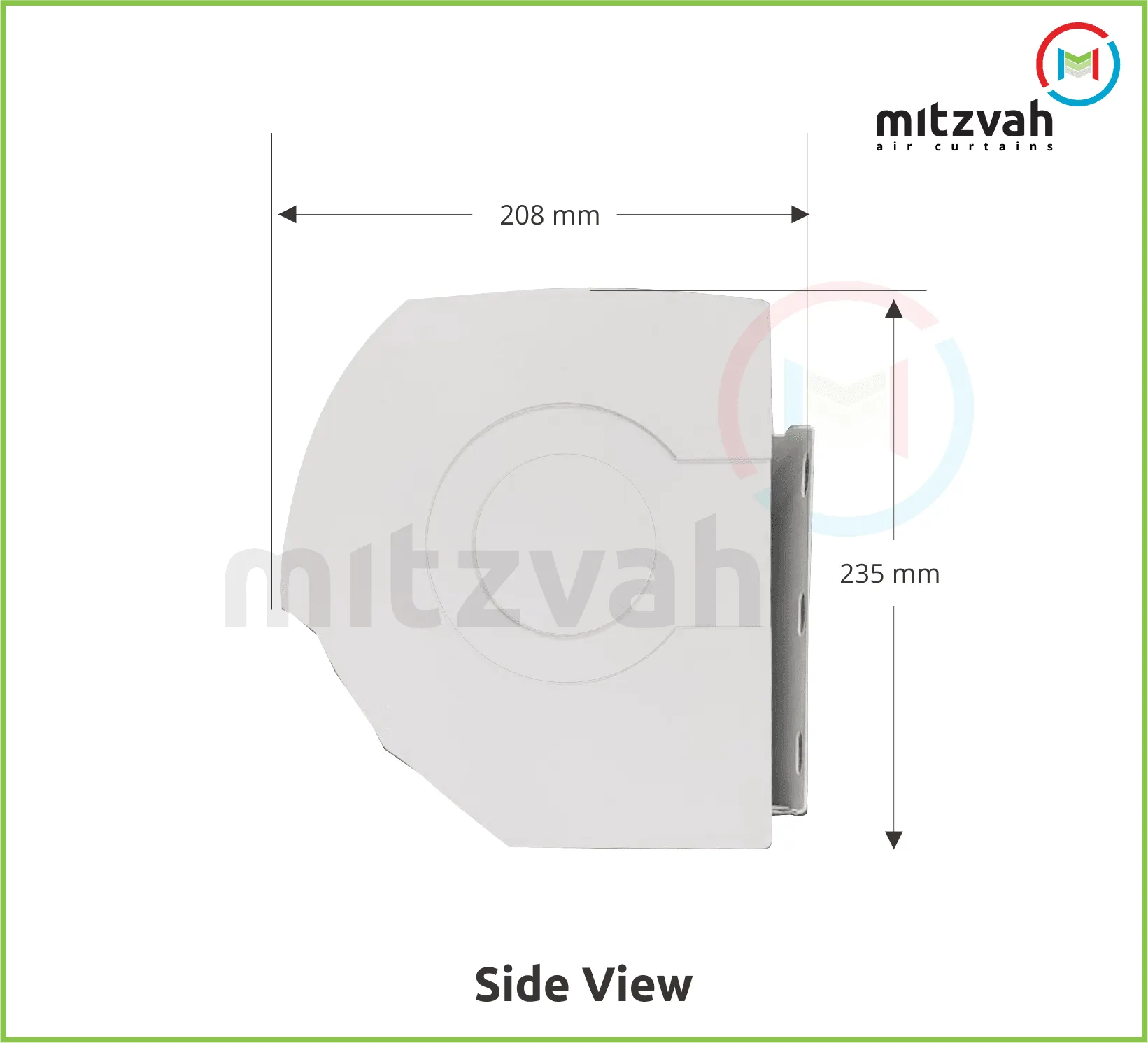 Mitzvah Air Curtains ASP Series