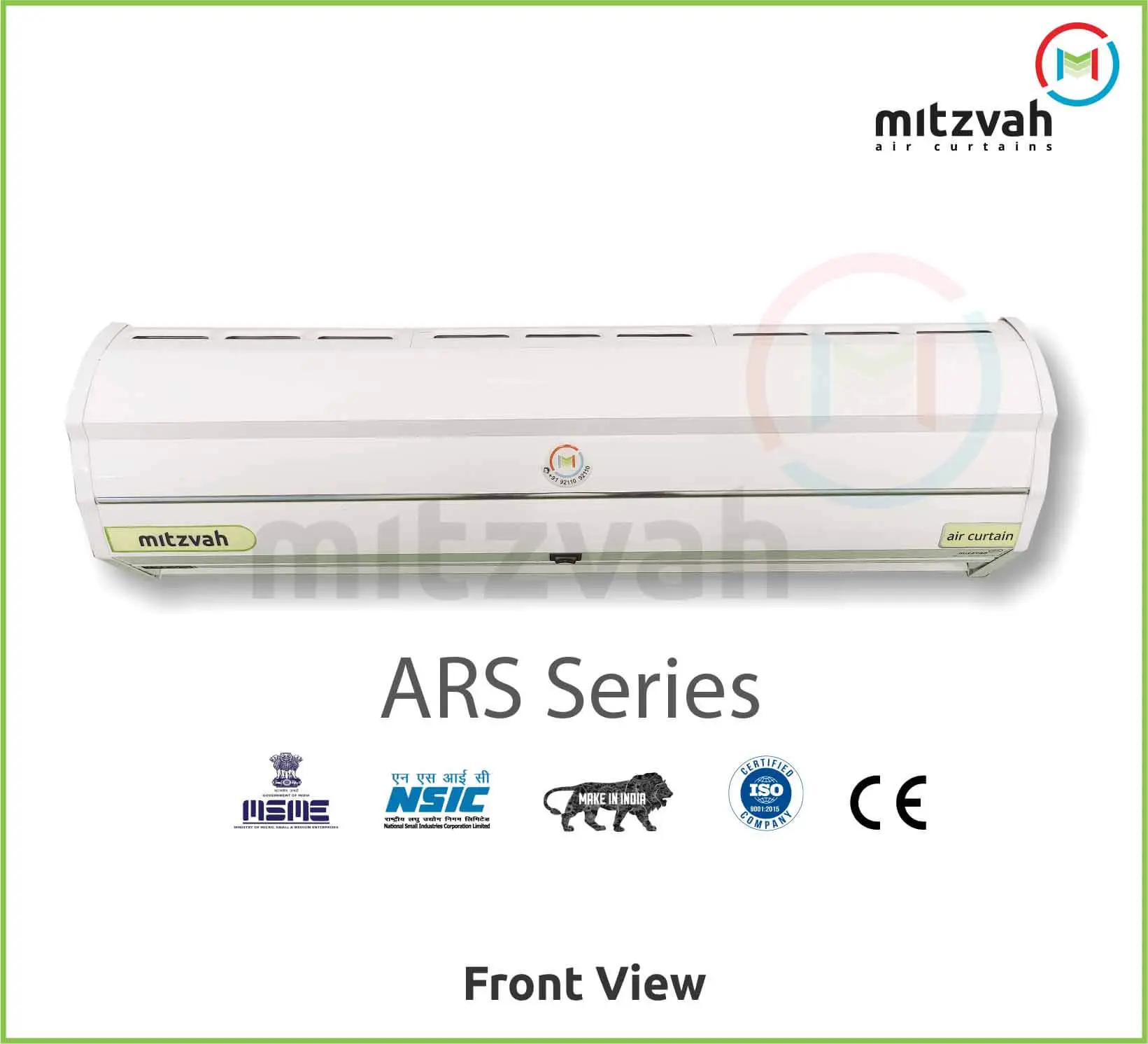 Mitzvah ARS Series – Industrial Air Curtains
