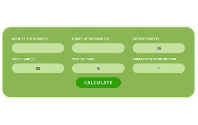 Energy Saving Calculator